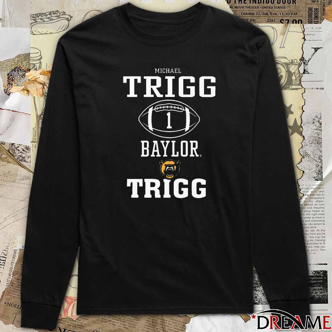 Michael Trigg Baylor Trigg Baylor Bears NIL t-shirt