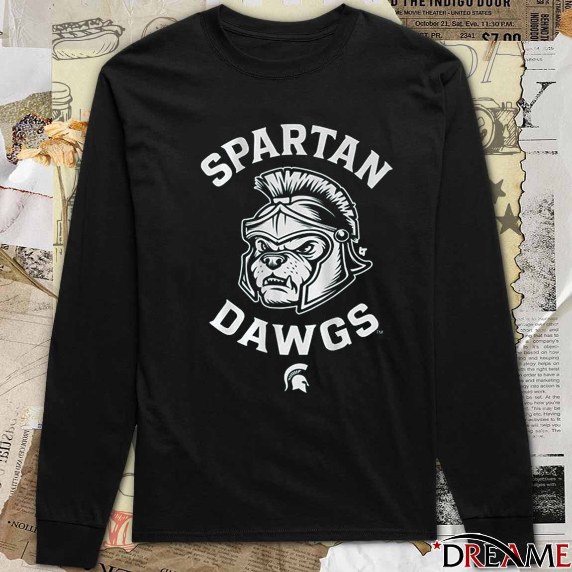 Michigan State Spartans Basketball Spartan Dawgs t-shirt
