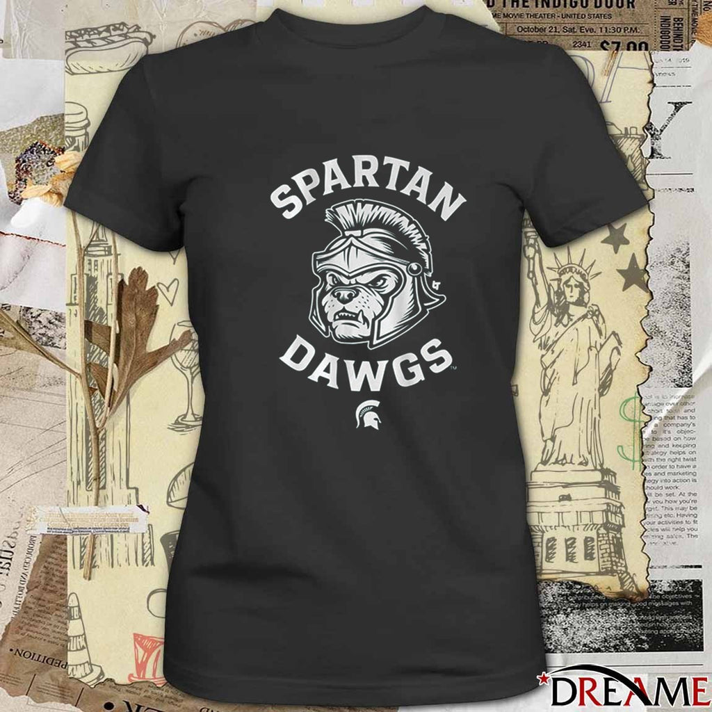 Michigan State Spartans Basketball Spartan Dawgs t-shirt