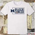 Michigan Wolverines Football Block Cancer NCAA 2025 t-shirt