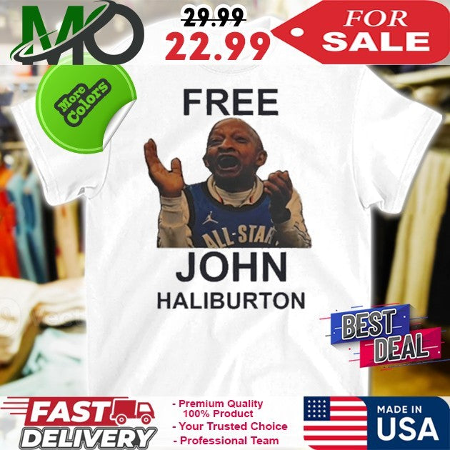 Mico Merch Trending Free All-Star John Haliburton Fan T-Shirt – Micotoronto Homesick Edition