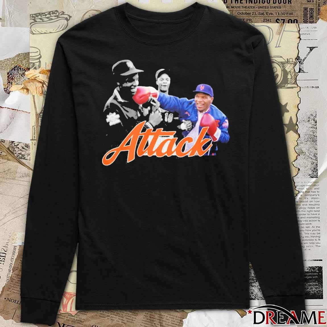 Mike Tyson New York Mets Attack End The AB Relentlessly t-shirt
