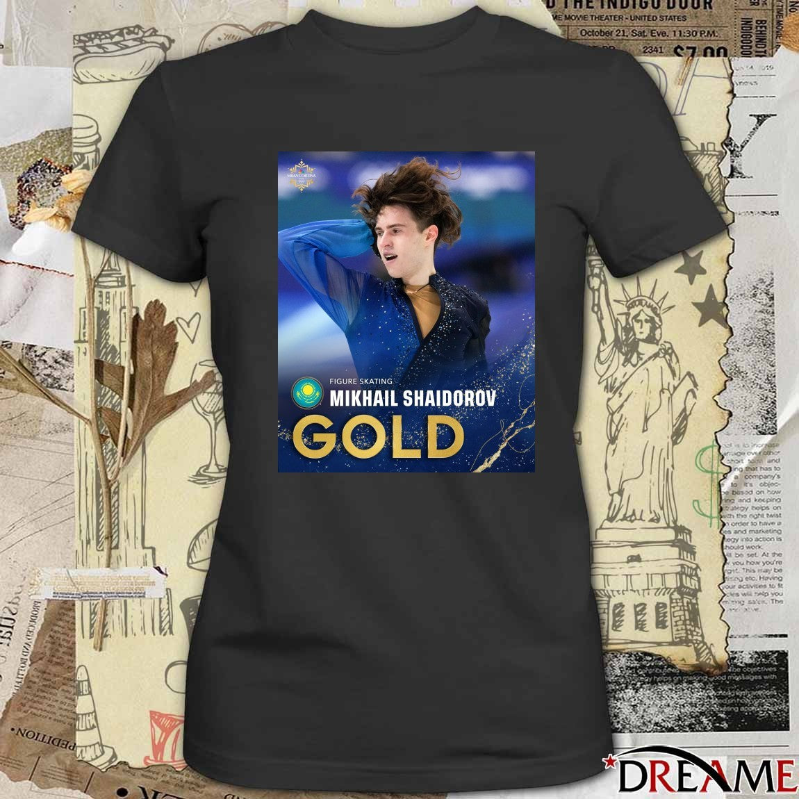 Mikhail Shaidorov Wins Gold In The Men’s Singles Competition t-shirt