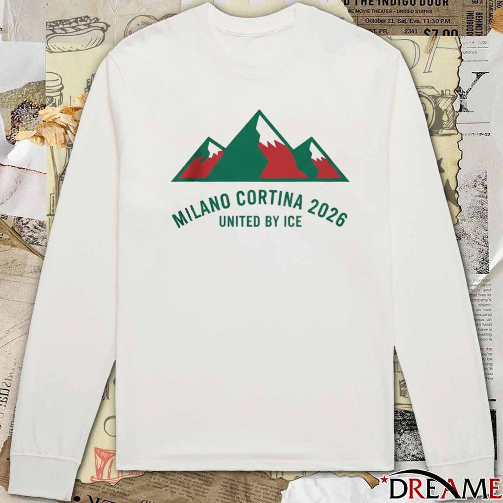 Milano Cortina 2026 United by Ice Winter Olympics t-shirt