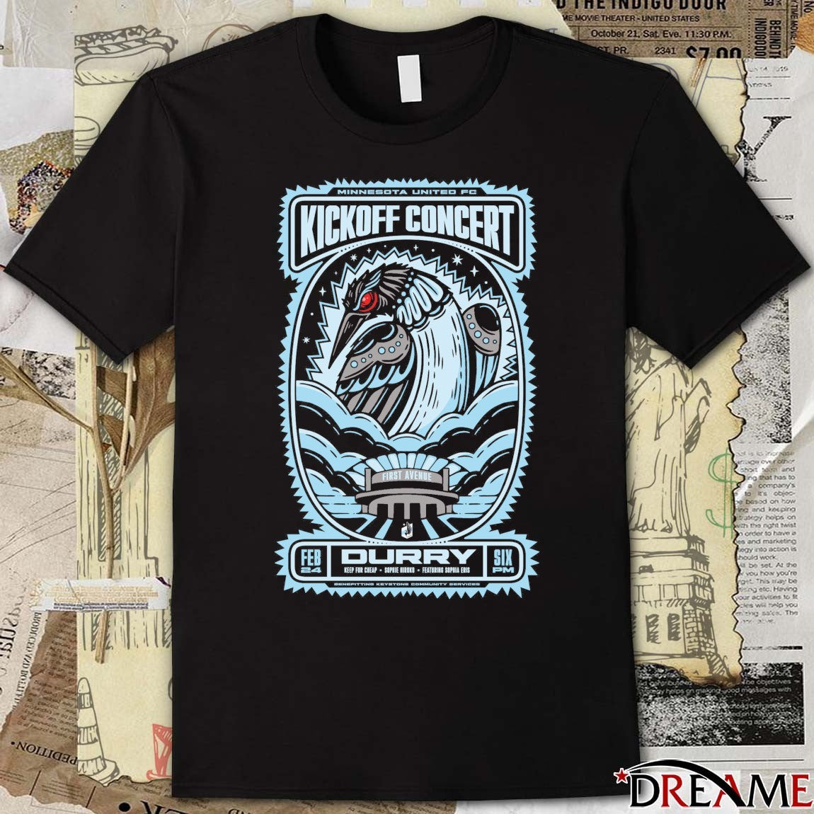 Minnesota United FC Kickoff Concert First Avenue February 24 2026 t-shirt