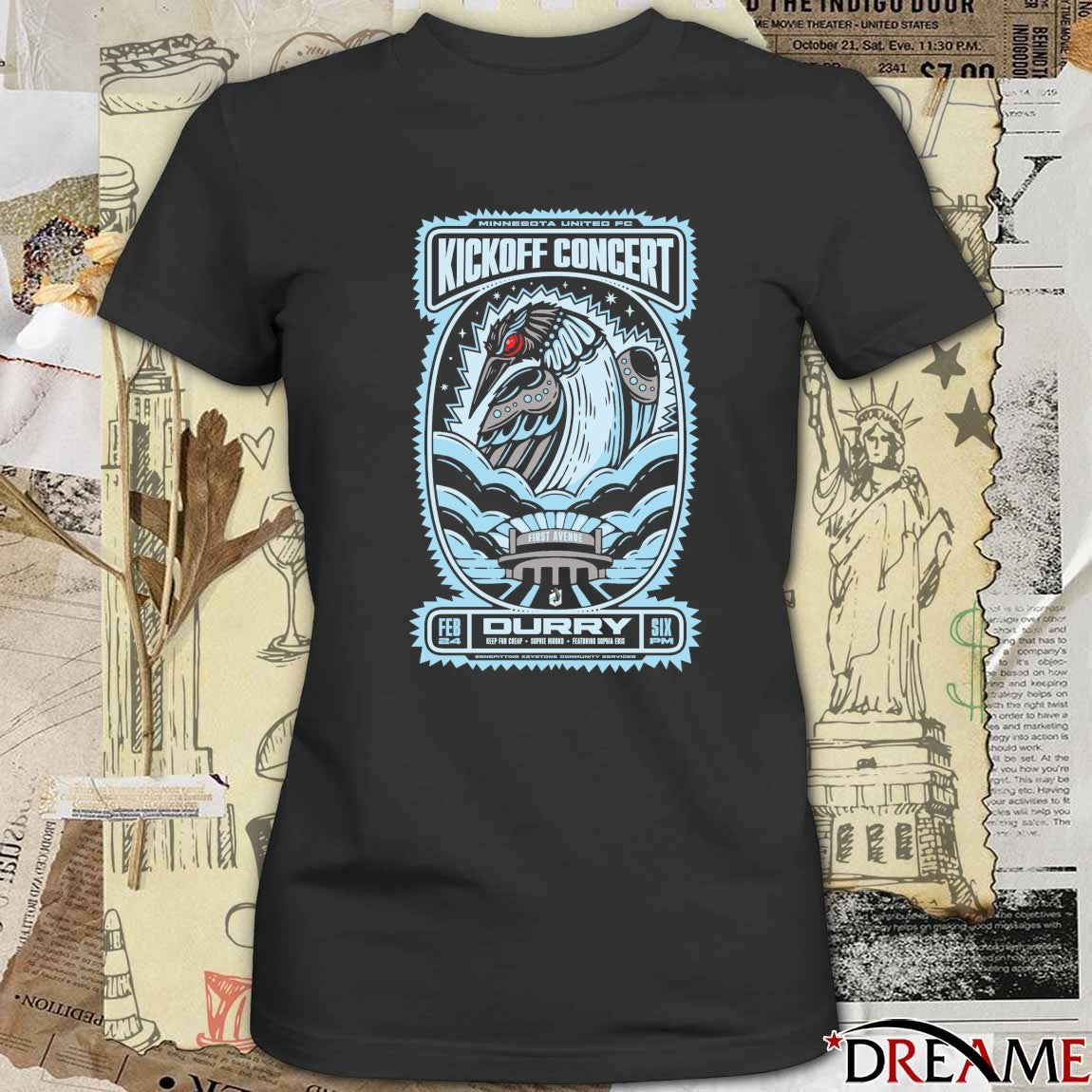 Minnesota United FC Kickoff Concert First Avenue February 24 2026 t-shirt