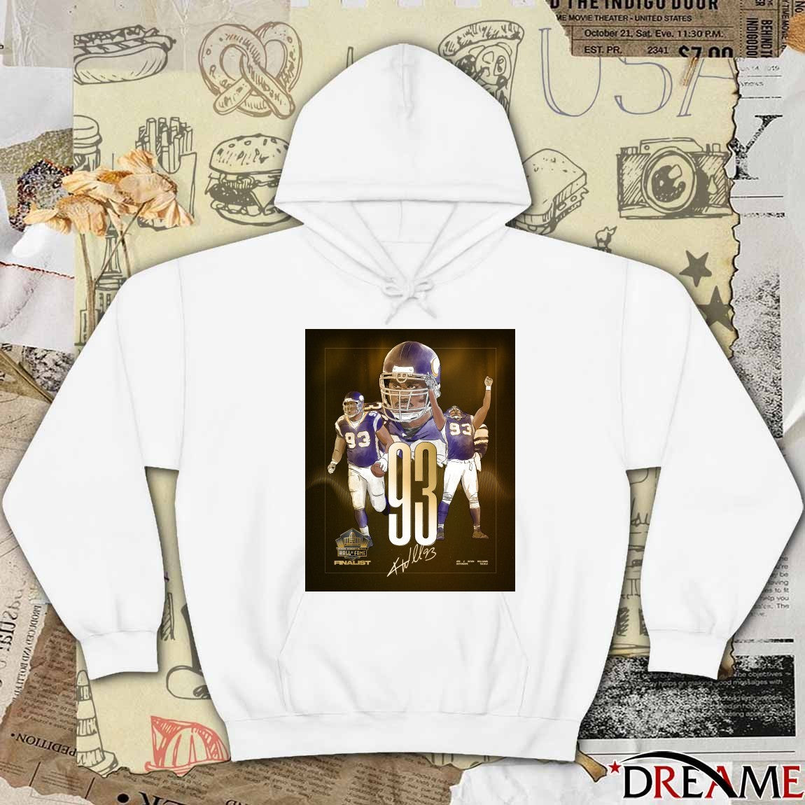 Minnesota Vikings Kevin Williams Pro Football Hall of Fame Class of 2026 Finalist Signature Poster t-shirt