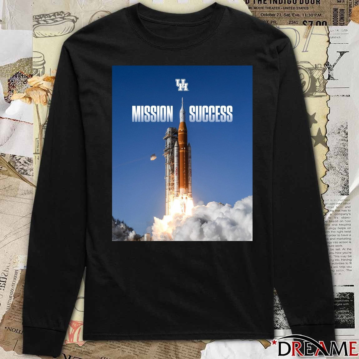 Mission Success Artemis II NASA 2026 Houston Athletics t-shirt