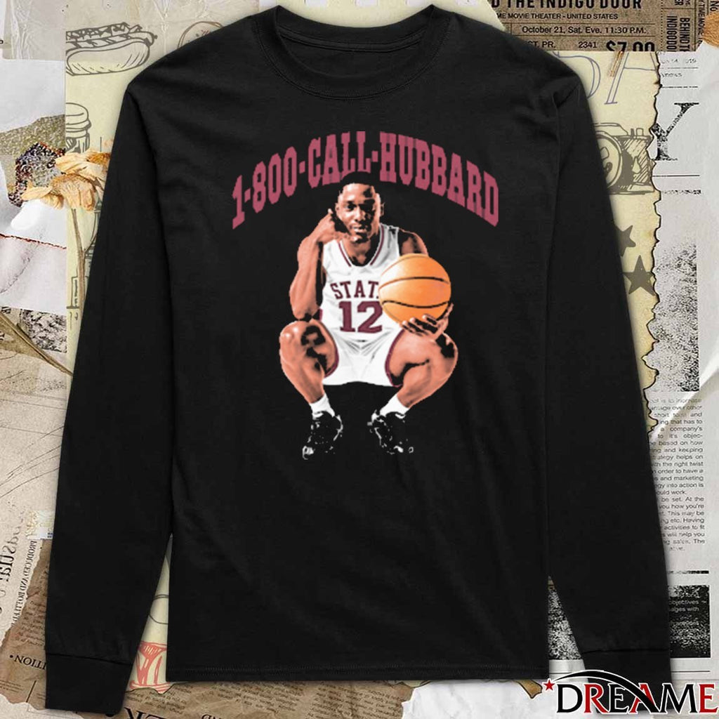 Mississippi State Bulldogs Men’s Basketball Josh Hubbard 1-800-Call-Hubbard t-shirt