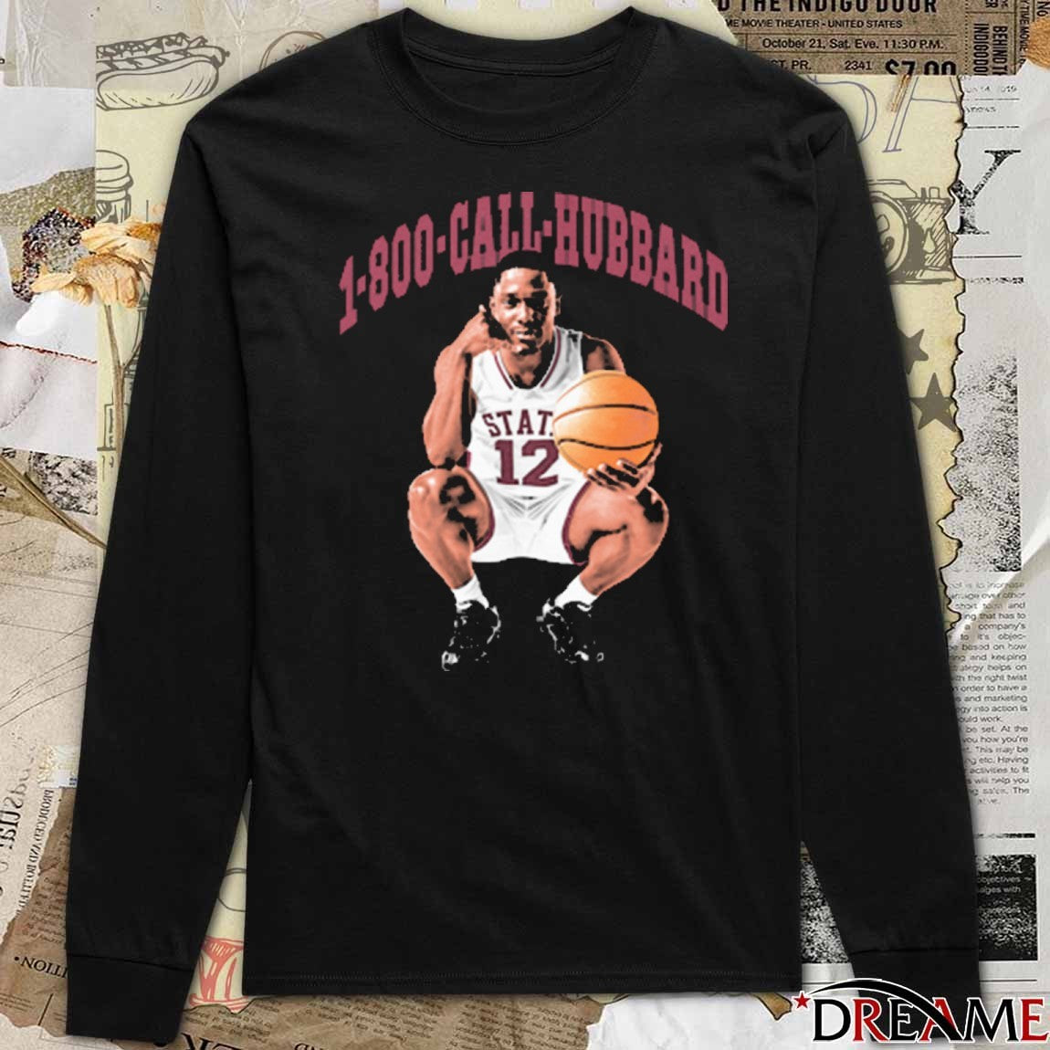 Mississippi State Bulldogs Men’s Basketball Josh Hubbard 1-800-Call-Hubbard t-shirt