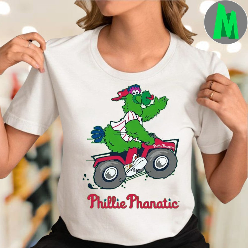 Mitchell & Ness Youth Philadelphia Phillies Phillie Phanatic T-Shirt Baseball Fan Tee