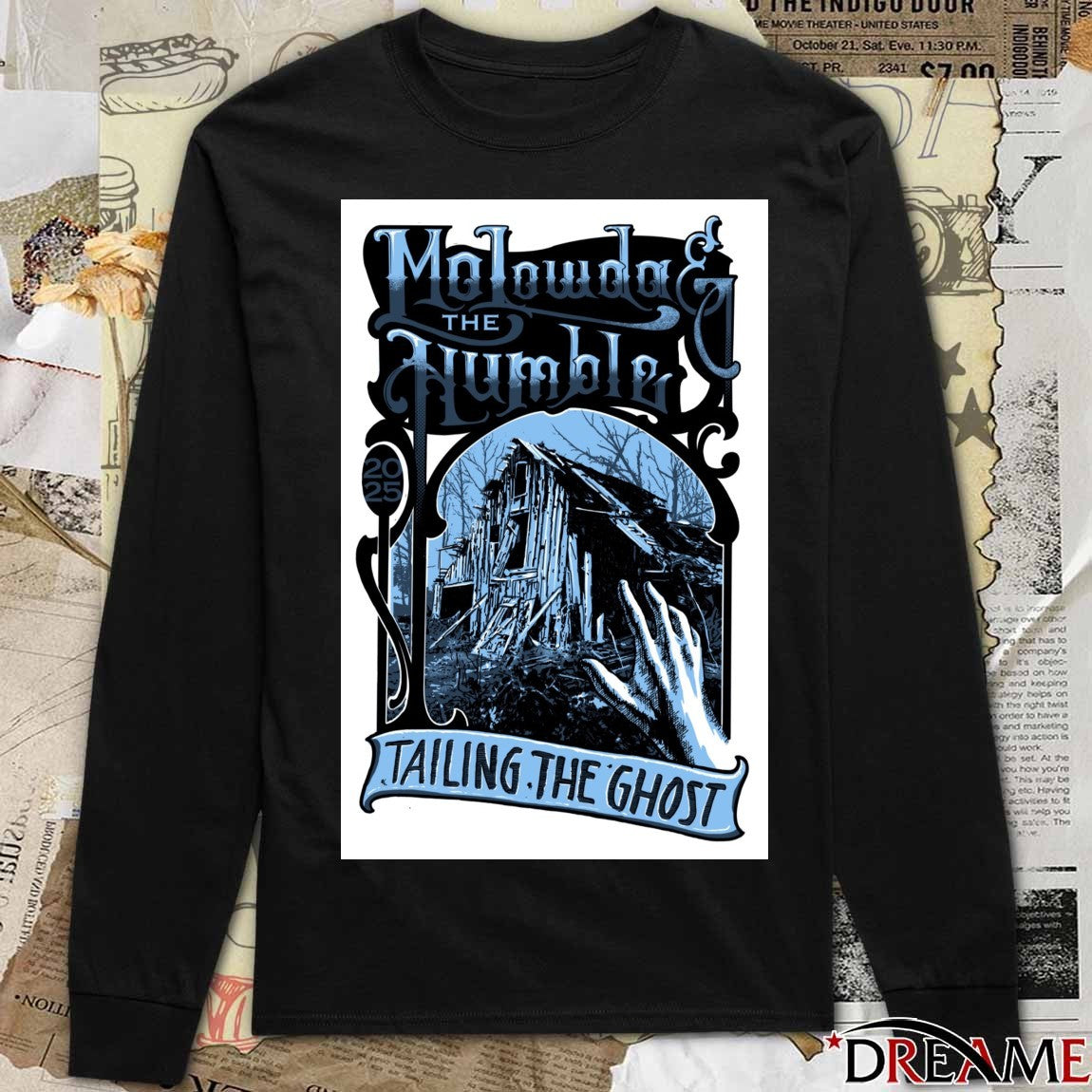 Mo Lowda and The Humble Tailing The Ghost 2025 Poster t-shirt