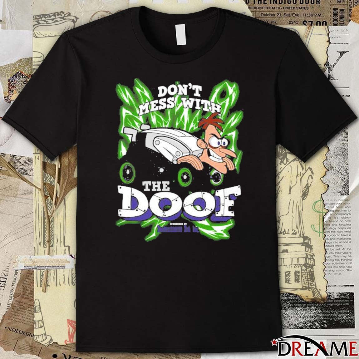 Monster Trucks Don’t Mess With The Doof Fanart t-shirt