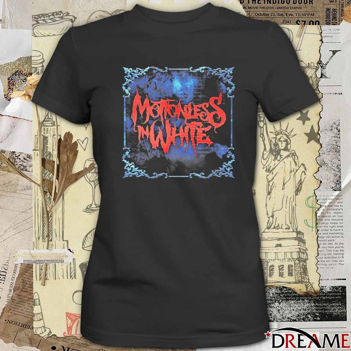 Motionless in White American Band Logo t-shirt