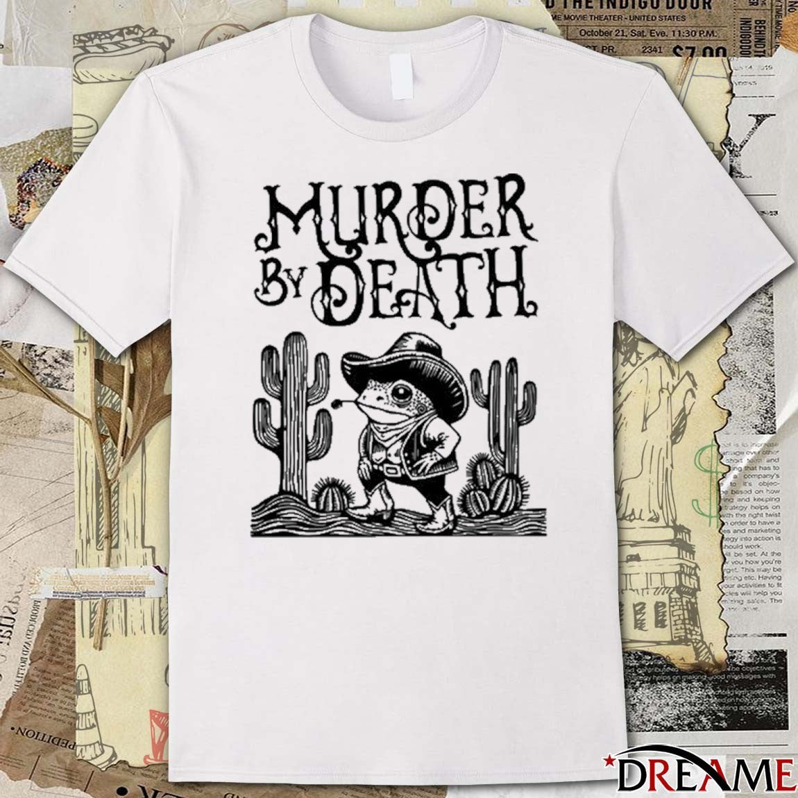 Murder by Death Frog Cowboy 2025 t-shirt