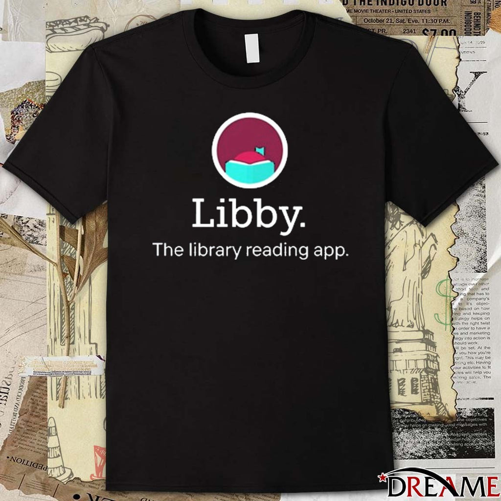 Mychal3ts Libby The Library Reading App 2025 t-shirt