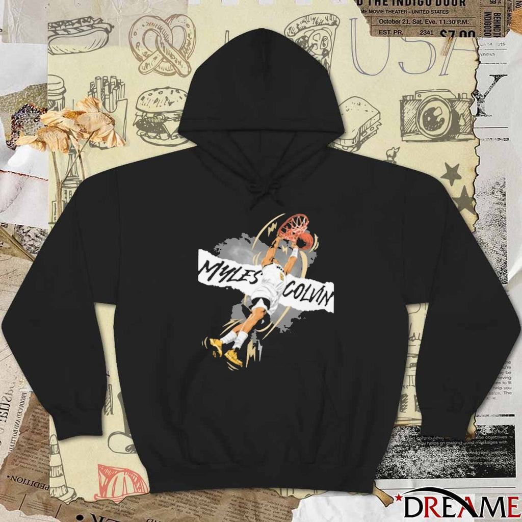 Myles Colvin Banner Wake Forest Demon Deacons Basketball t-shirt