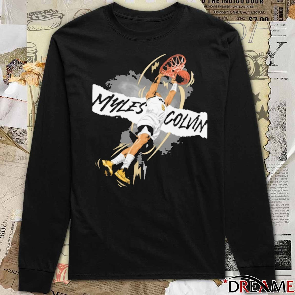 Myles Colvin Banner Wake Forest Demon Deacons Basketball t-shirt