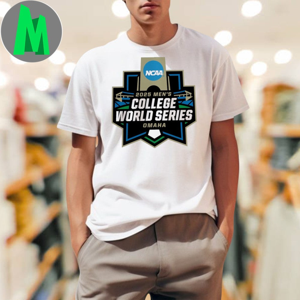NCAA 2025 Mens College World Series Omaha Official Baseball Fan T-Shirt – CWS Selection Show Merch