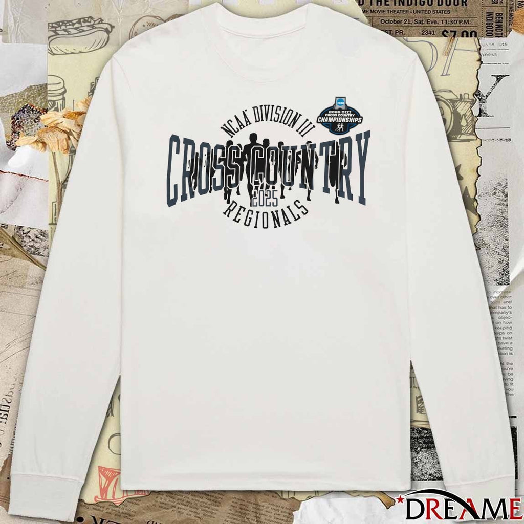 NCAA Division I Cross Country Championships 2025 Champions Regionals Logo t-shirt