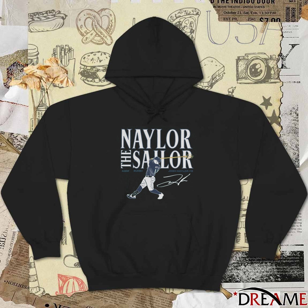 Naylor the Sailor Josh Naylor Seattle Mariners MLB Slash Line Signature t-shirt