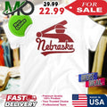 Nebraska Cornhuskers Baseball Stickman Shirt