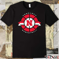 Nebraska Huskers Basketball Classic Circle t-shirt
