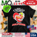 Never Underestimate A Woman Grateful Dead & Miami Dolphins Fan Heart Diamond Shirt