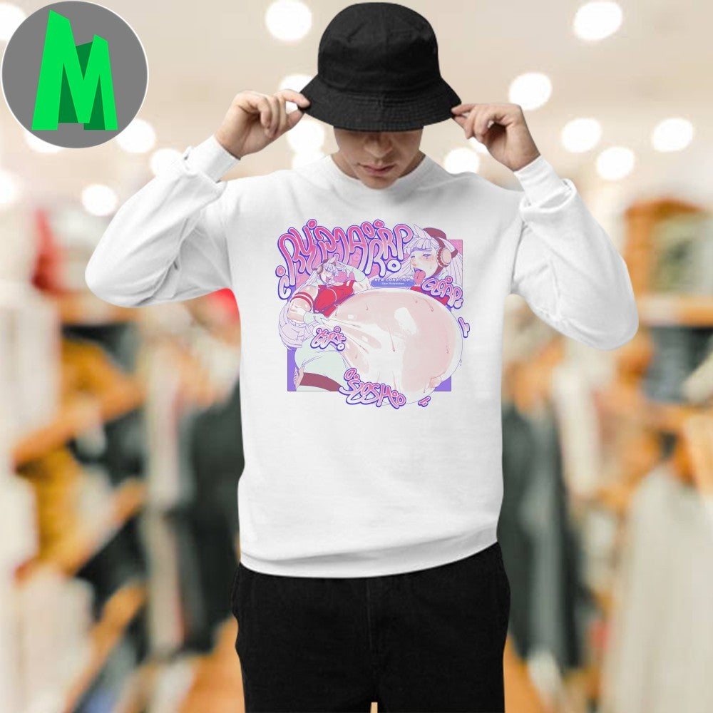 New Condition Slow Metabolism Anime Graphic T-Shirt