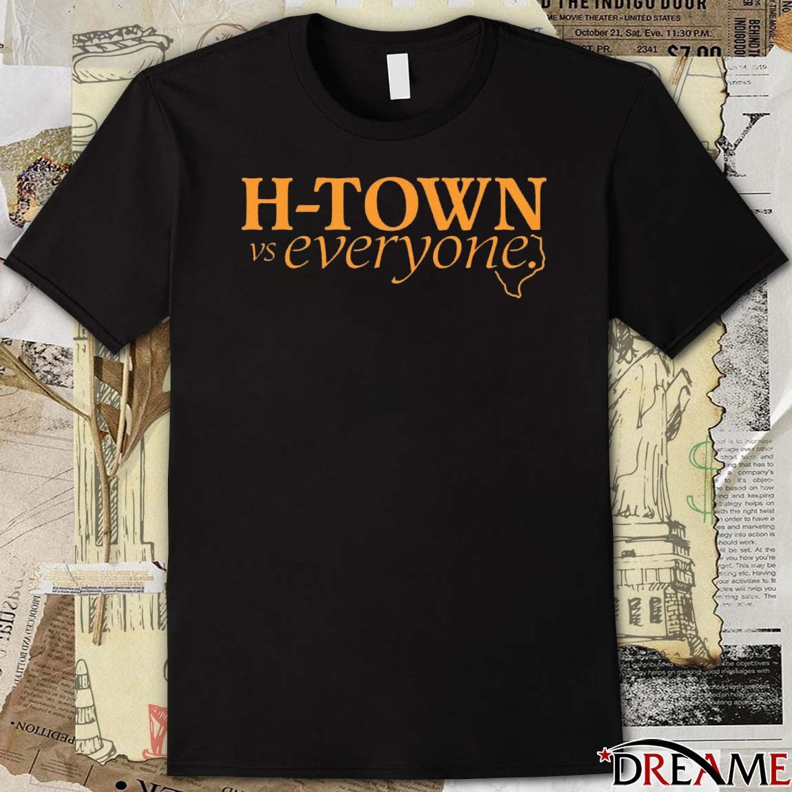 New H-Town Vs Everyone x Apollo Media t-shirt