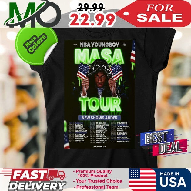 New Shows Added 2025 Never Broke Again Poster Shirt