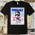 New York Giants Eli Manning Modern-era Player Pro Football Hall of Fame Finalist Signature Poster t-shirt