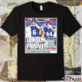 New York Post Sports Jaxson Thive Dart, Cam make it look easy as ABC as Giants dance past champs t-shirt