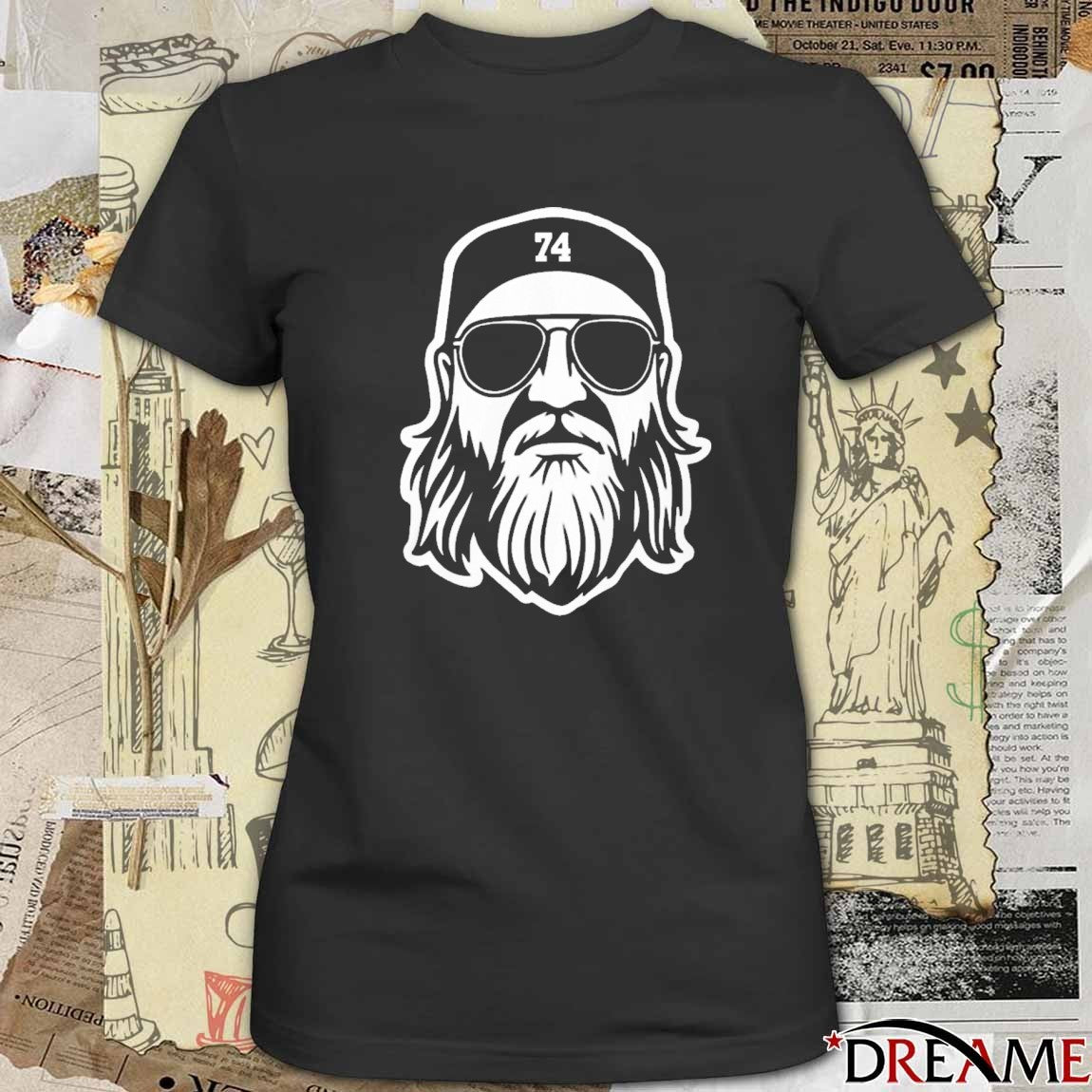 Nick Mangold A True Jets 74 Portrait t-shirt