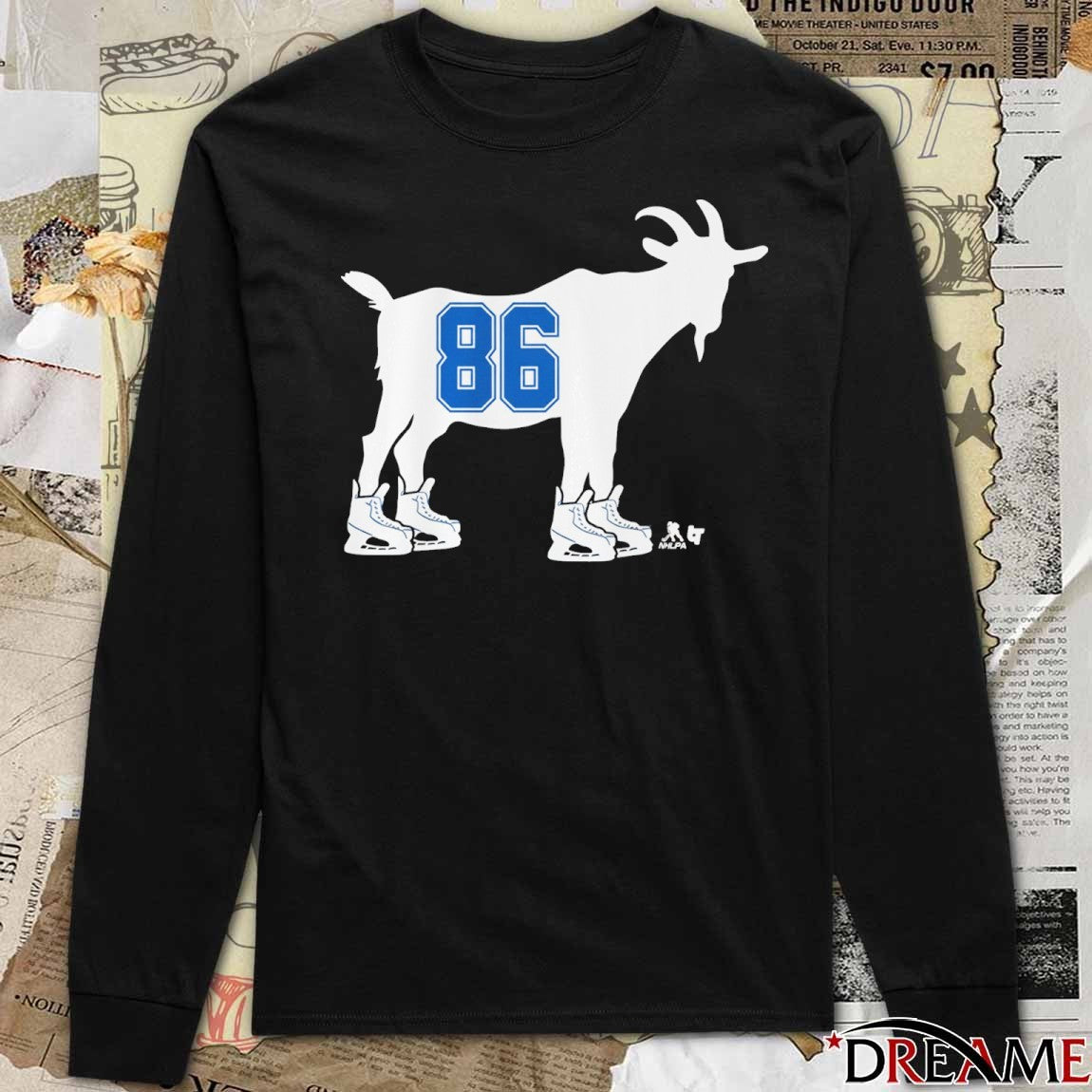 Nikita Kucherov GOAT 86 Tampa Bay Lightning t-shirt
