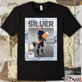 Noah Elliott Para Snowboarding Men’s Snowboard Cross SB-LL1 Silver Medal Signature Poster t-shirt