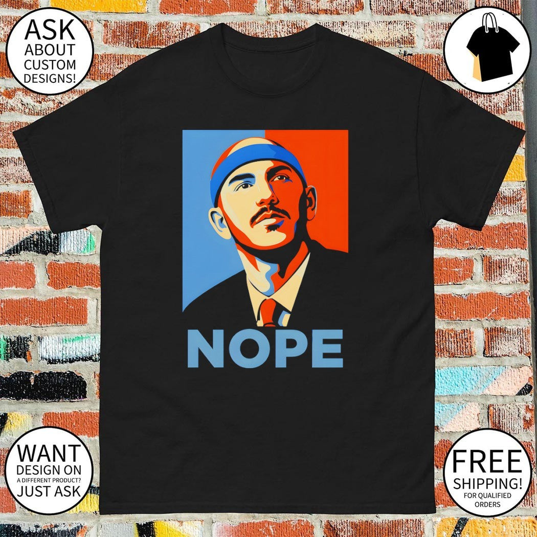 Nope Hope parody logo shirt