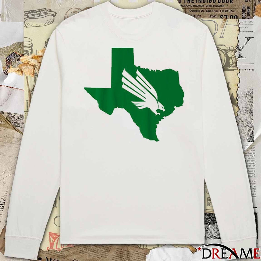 North Texas Mean Green Football Texas Diving Eagle NCAA t-shirt