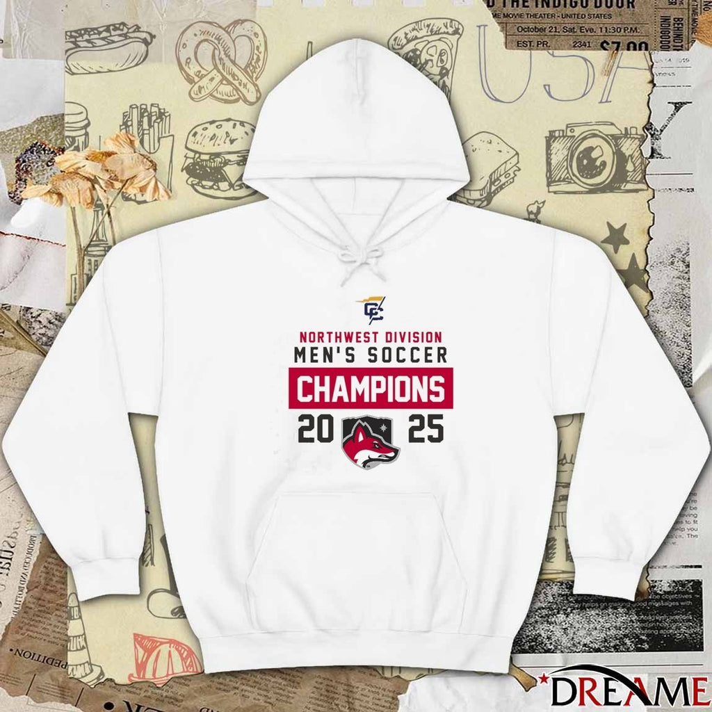 Northwest Diviion Men’s Soccer Champions 2025 North Greenville Trailblazers t-shirt