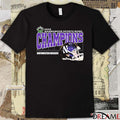 Northwestern Wildcats Gameabove Sports Bowl Champions Ford Field Detroit MI 2025 Helmet t-shirt