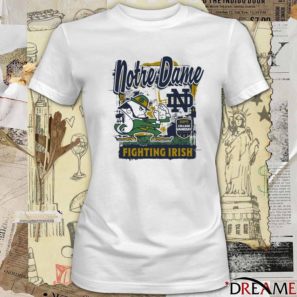 Notre Dame Fighting Irish 2025 ESPN College GameDay Mascot Runner t-shirt