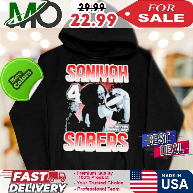 Number 4 Saniyah Sobers 1% Better Every Day Shirt