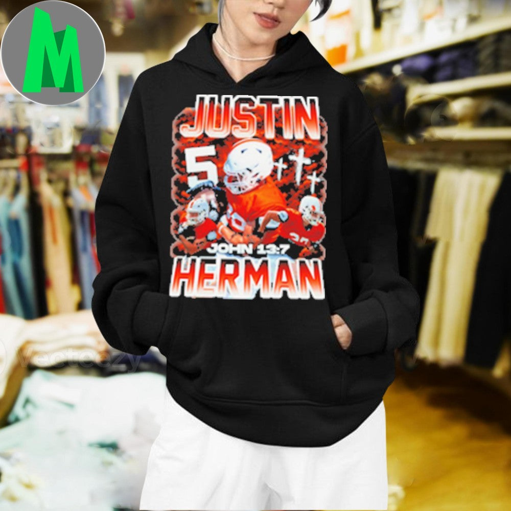 Number 5 Justin Herman Shirt