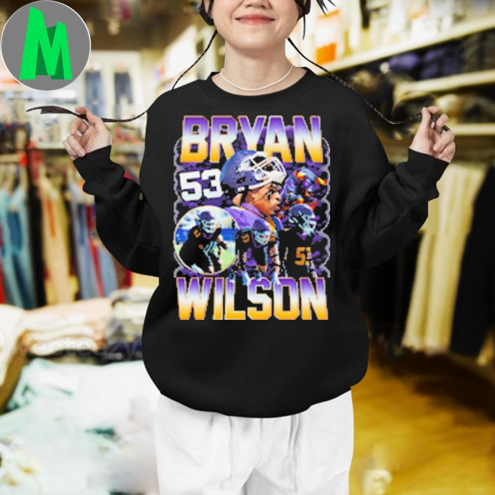Number 53 Bryan Wilson Shirt
