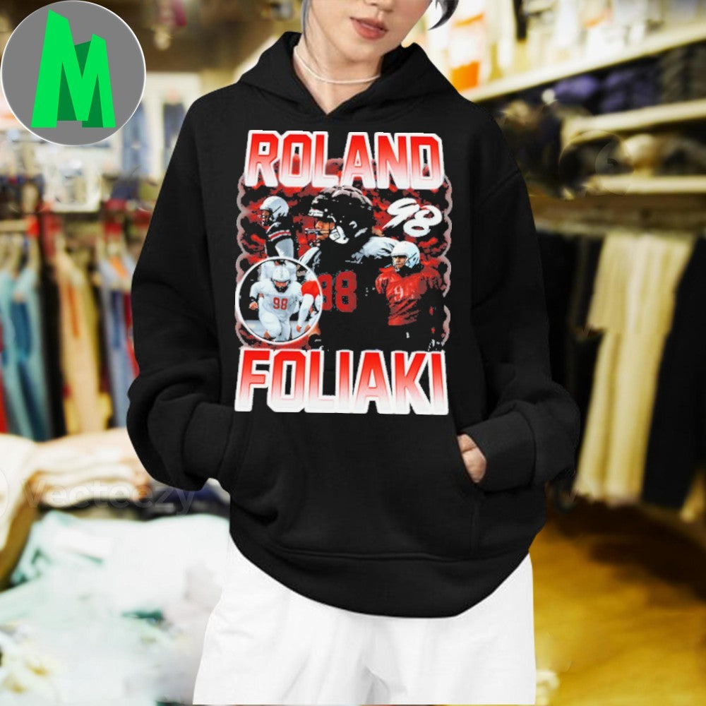 Number 98 Roland Foliaki Shirt