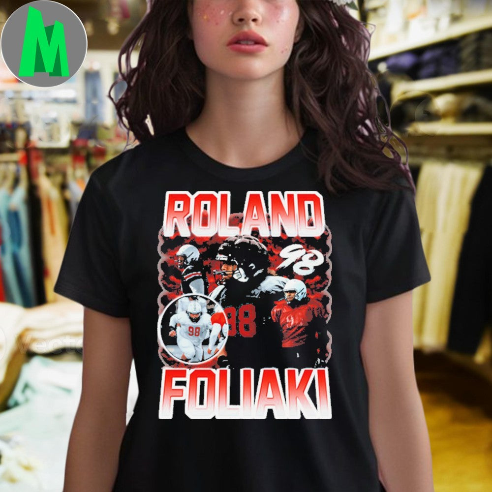Number 98 Roland Foliaki Shirt
