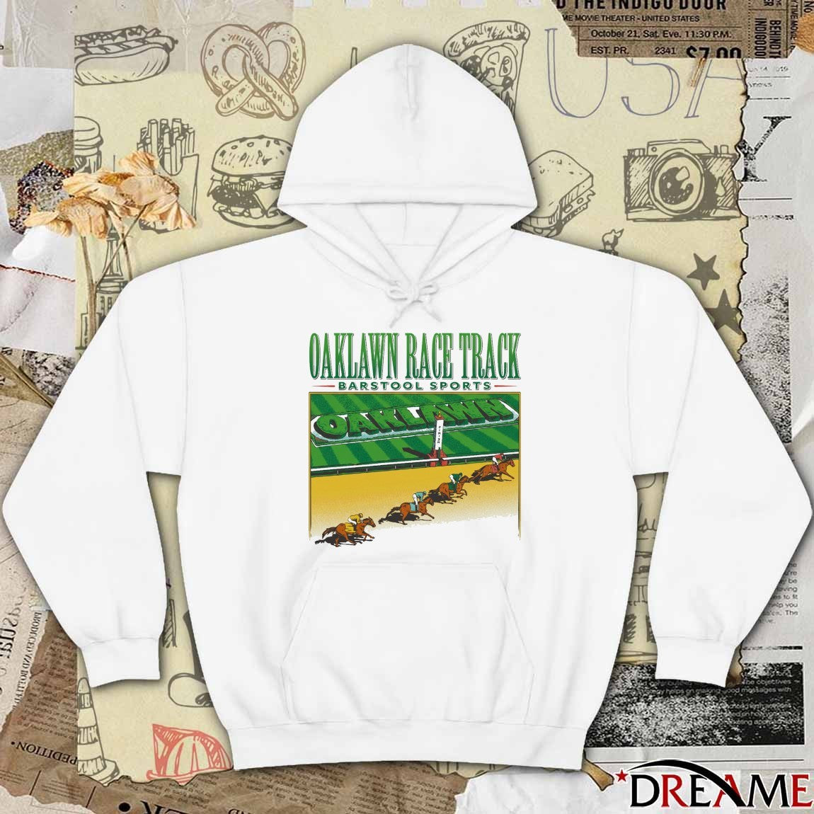 Oaklawn x Barstool Sports Race Track t-shirt