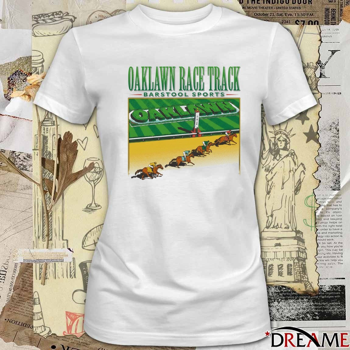 Oaklawn x Barstool Sports Race Track t-shirt