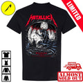 Official Metallica Bologna Italy June 3rd 2026 Pop-Up Shop Tee