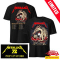 Official Metallica M72 Chorzow Poland May 19 2026 Two-Sided Tee – Karol Banach Dragon Venue Merchandise